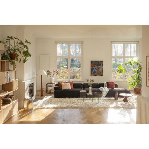 Zuiver Sofa Rembrandt 4,5-zit rechts donkerbruin Zuiver Sofa Rembrandt 4,5-zit rechts donkerbruin