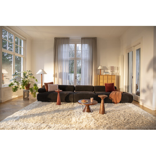 Zuiver Sofa Rembrandt 4,5-zit rechts donkerbruin Zuiver Sofa Rembrandt 4,5-zit rechts donkerbruin
