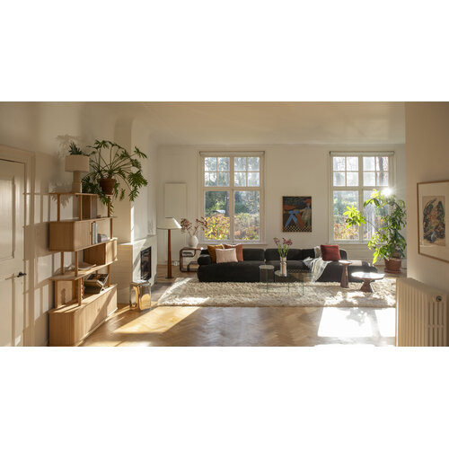 Zuiver Sofa Rembrandt 4,5-zit links donkerbruin Zuiver Sofa Rembrandt 4,5-zit links donkerbruin
