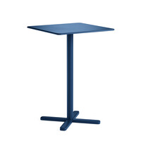 Darwin table de jardin pliante 70x70 h 105 saphire blue