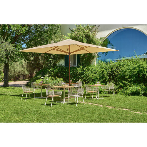 Emu Darwin table de jardin pliante 80x80 vanilla yellow Emu Darwin table de jardin pliante 80x80 vanilla yellow