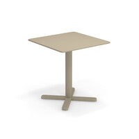Darwin inklapbare tuintafel 70x70 taupe