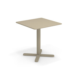 Emu Darwin table de jardin pliante 70x70 taupe