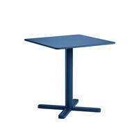 Darwin inklapbare tuintafel 70x70 saphire blue