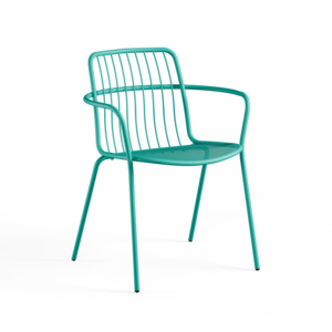 Emu Alisea chaise de jardin avec accoudoirs ocean green