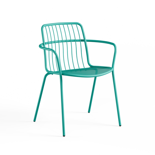 Emu Alisea tuinstoel met armleuningen ocean green