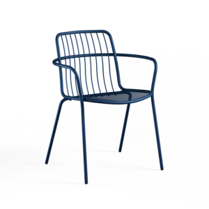 Emu Alisea tuinstoel met armleuningen saphire blue