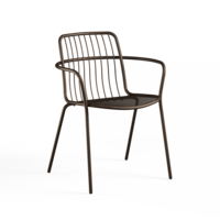 Alisea tuinstoel met armleuningen indian brown