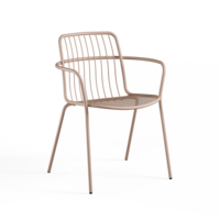 Alisea tuinstoel met armleuningen pink magnolia