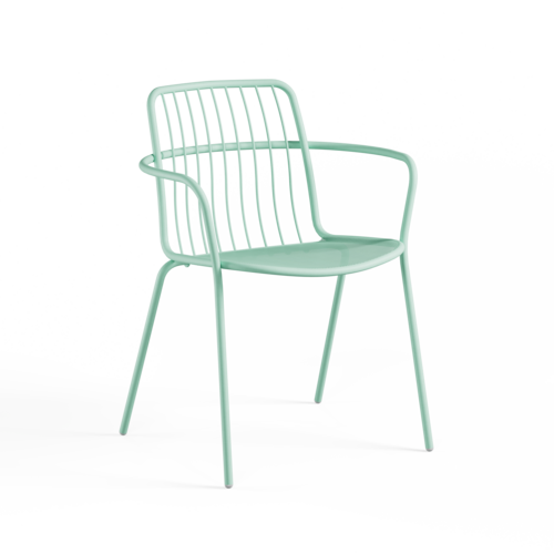 Emu Alisea tuinstoel met armleuningen spring green