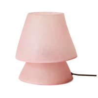 Glassfiber tafellamp roze