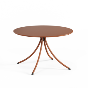 Emu Combo table de jardin ø 117 maple red