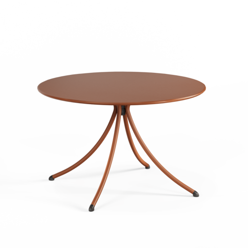 Emu Combo tuintafel ø 117 maple red