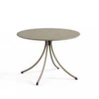 Combo tuintafel ø 105 gris / vert