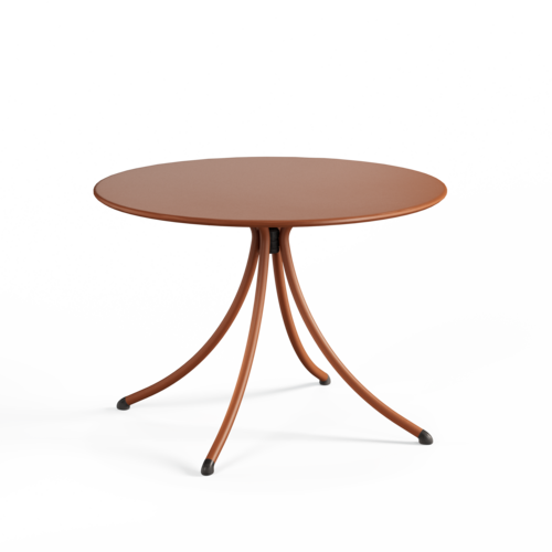 Emu Combo tuintafel ø 105 maple red