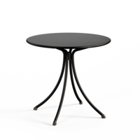 Combo tuintafel ø 80 black