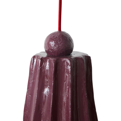 HKLiving Flow hanglamp burgundy
