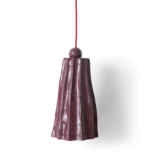 HKLiving Flow hanglamp burgundy