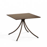 Combo tuintafel 90x90 indian brown