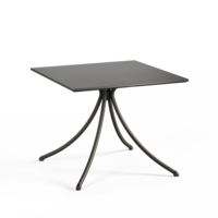 Combo tuintafel 90x90 antique iron