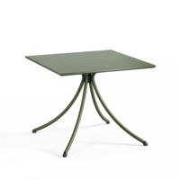 Combo tuintafel 90x90 military green