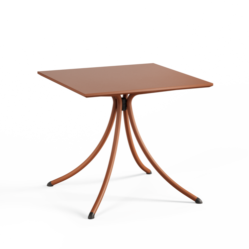 Emu Combo tuintafel 80x80 maple red