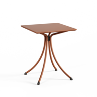 Combo tuintafel 60x60 maple red