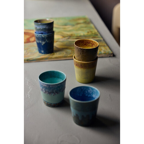 HKLiving 70s tasses à café Van Gogh Sunflowers – lot de 2