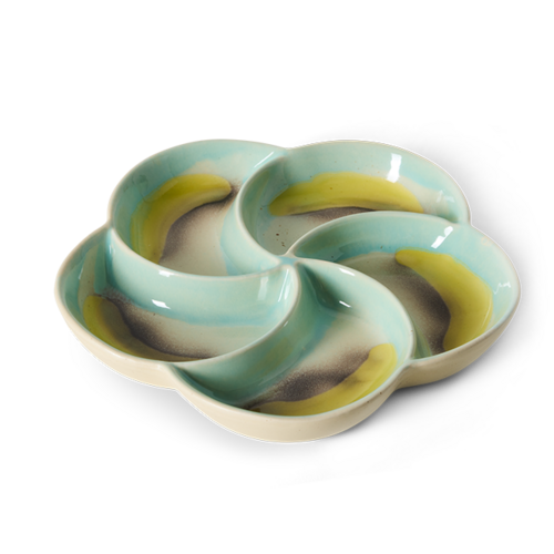 HKLiving 70s plat à snack Glint