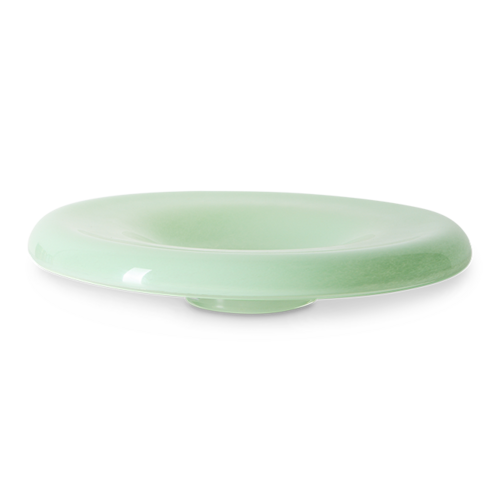 HKLiving Gallery schaal glas Munt