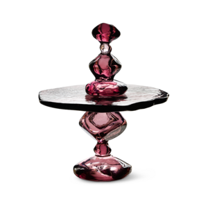 HKLiving Jewel taartplateau amethyst – Nienke Sikkema