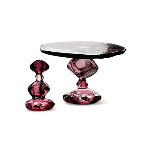 HKLiving Jewel taartplateau amethyst – Nienke Sikkema