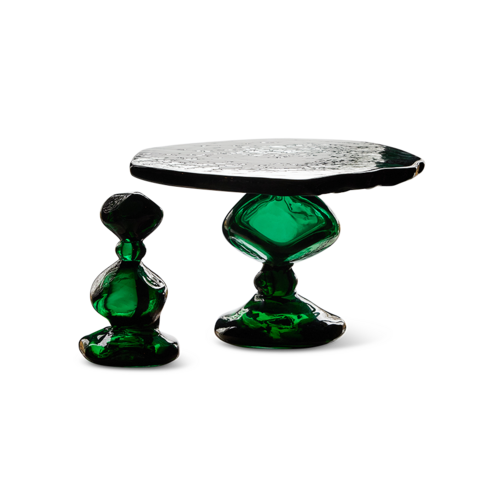 HKLiving Jewel taartplateau diopside – Nienke Sikkema