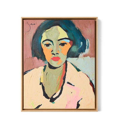 HKLiving Self Made œuvre d'art encadrée