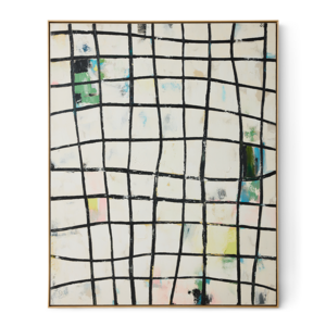 HKLiving Wired œuvre d'art encadrée