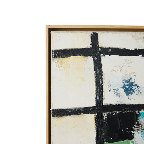 HKLiving Wired œuvre d'art encadrée