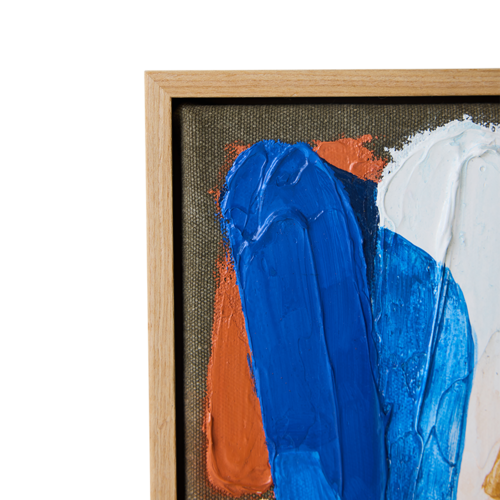 HKLiving Moonlight Strokes œuvre d'art encadrée