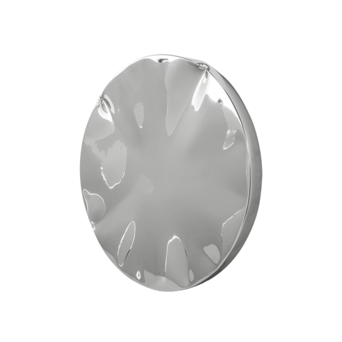 HKLiving Dent wandsculptuur chrome