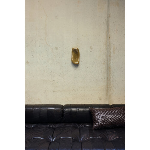 HKLiving Glass wandsculptuur moss