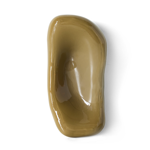 HKLiving Glass wandsculptuur moss