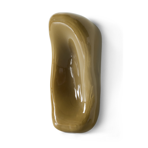 HKLiving Glass wandsculptuur moss