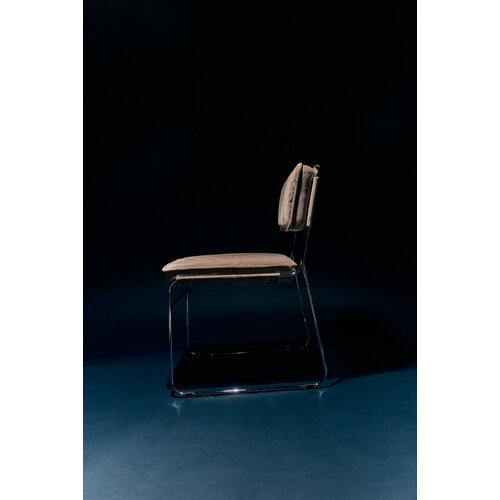 HKLiving Endless eetkamerstoel velvet dirty chai HKLiving Endless eetkamerstoel velvet dirty chai