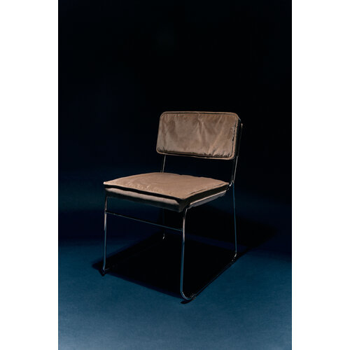 HKLiving Endless eetkamerstoel velvet dirty chai HKLiving Endless eetkamerstoel velvet dirty chai