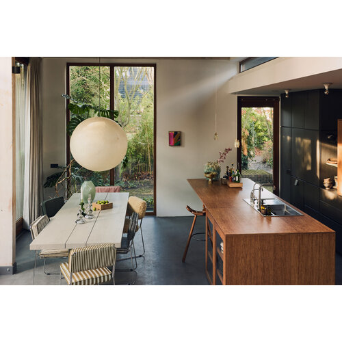 HKLiving Endless eetkamerstoel velvet dirty chai HKLiving Endless eetkamerstoel velvet dirty chai