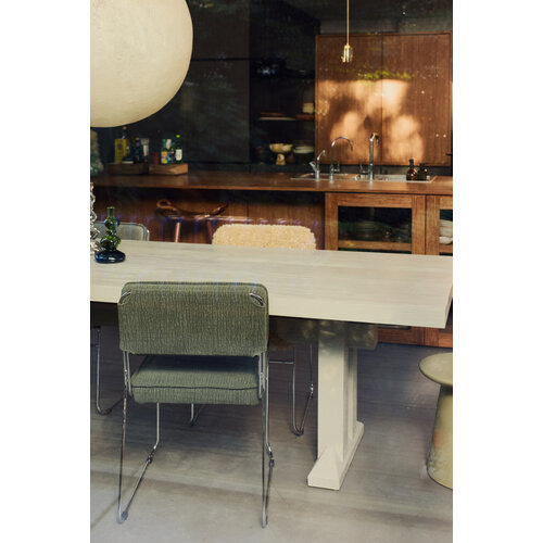 HKLiving Endless eetkamerstoel edge wild olive HKLiving Endless eetkamerstoel edge wild olive