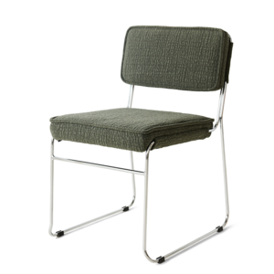 HKLiving Endless chaise de salle à manger Edge Wild Olive