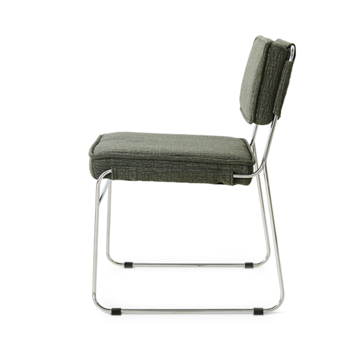 HKLiving Endless eetkamerstoel edge wild olive HKLiving Endless eetkamerstoel edge wild olive