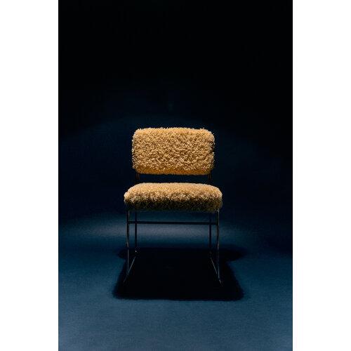 HKLiving Endless eetkamerstoel poodle golden HKLiving Endless eetkamerstoel poodle golden