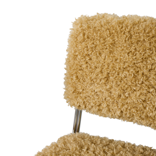 HKLiving Endless eetkamerstoel poodle golden HKLiving Endless eetkamerstoel poodle golden