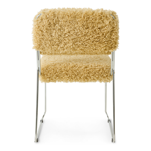 HKLiving Endless eetkamerstoel poodle golden HKLiving Endless eetkamerstoel poodle golden